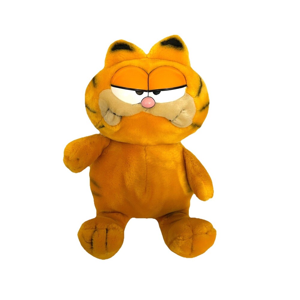 Dakin Garfield Cat Plush 1978 Stuffed Animal 12" Tall Sitting